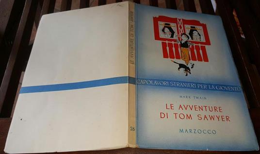 Le avventure di Tom Sawyer - Mark Twain - copertina