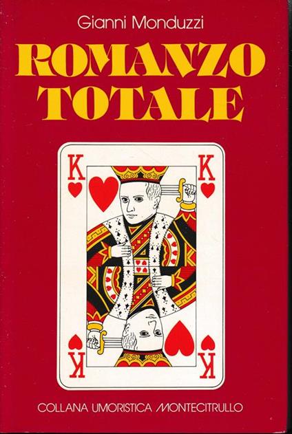 Romanzo totale - Gianni Monduzzi - copertina