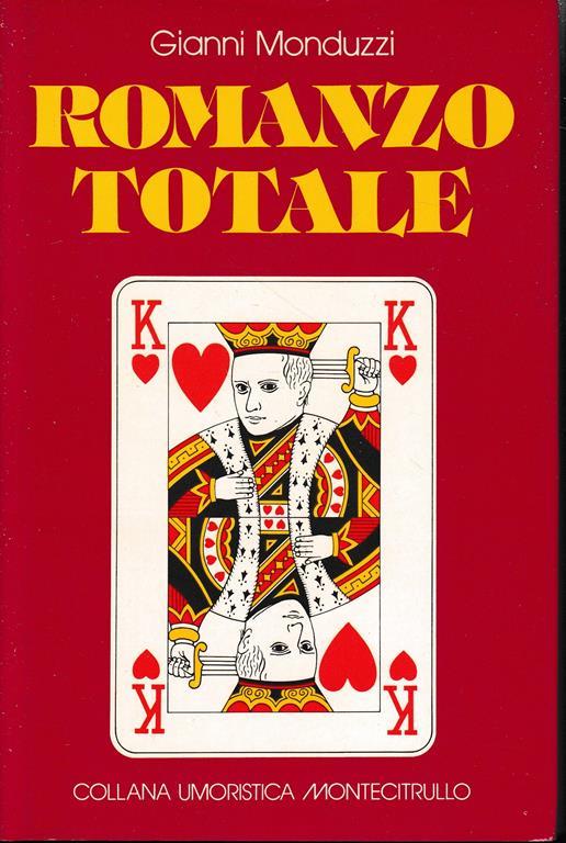 Romanzo totale - Gianni Monduzzi - copertina