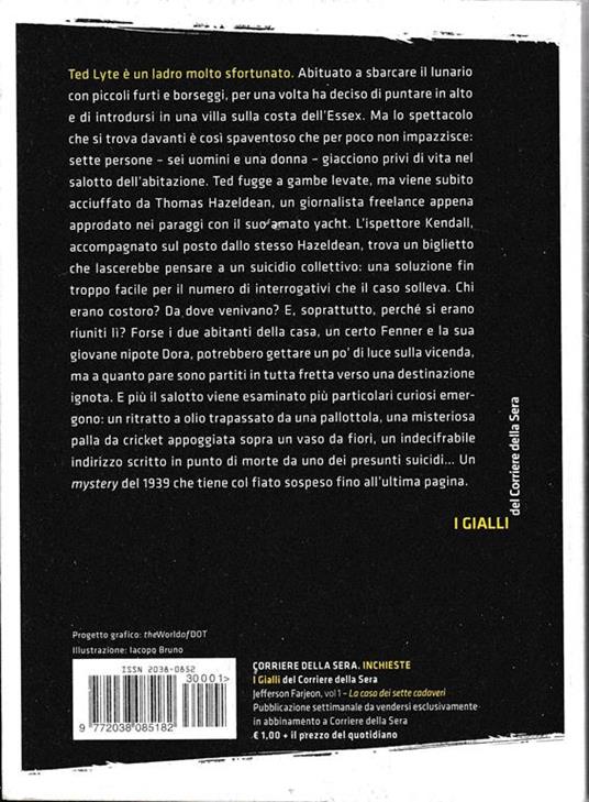 La casa dei sette cadaveri - Jefferson Farjeon - 2