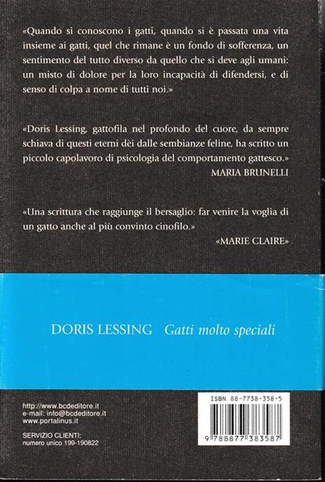 Gatti molto speciali - Doris Lessing - 2