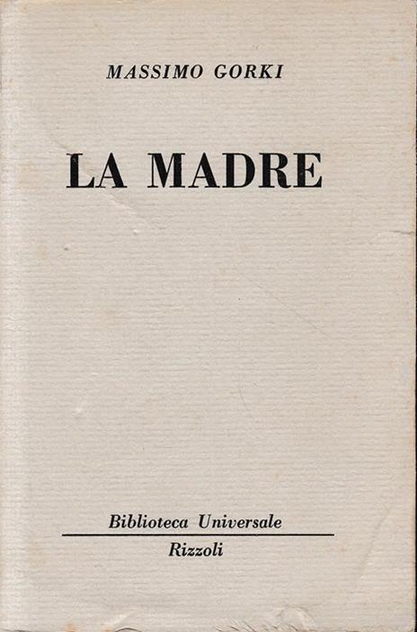 La Madre - Maksim Gorkij - copertina