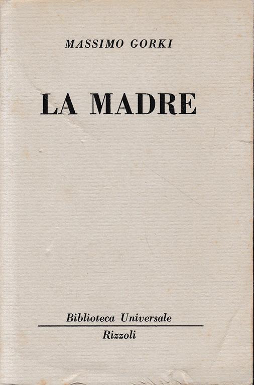 La Madre - Maksim Gorkij - copertina