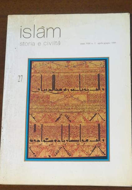 Islam Storia E Civilta N. 2 - copertina