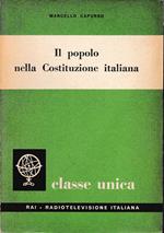 Il popolo nella Costituzione italiana