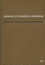 Diritto del lavoro privato subordinato. Volume II