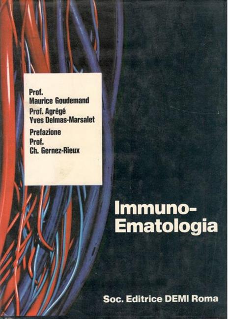Immuno-Ematologia - M. Goudemand - copertina