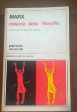 Marx miseria della filosofia