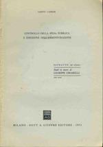 Controllo della spesa pubblica e direzione dell'amministrazione. Estratto