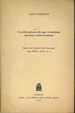 Il controllo delle leggi e la giurisdizione delle libertà a livello internazionale. Estratto