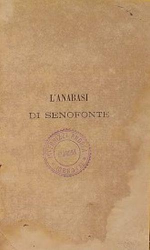 L' Anabasi di Senofonte - Senofonte - copertina