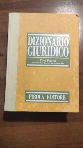 Dizionario Giuridico - copertina