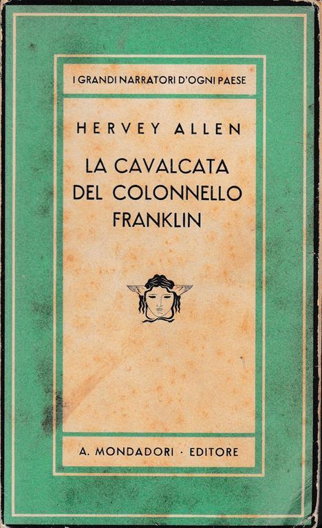 La cavalcata del Colonnello Franklin - Harvey Allen - copertina