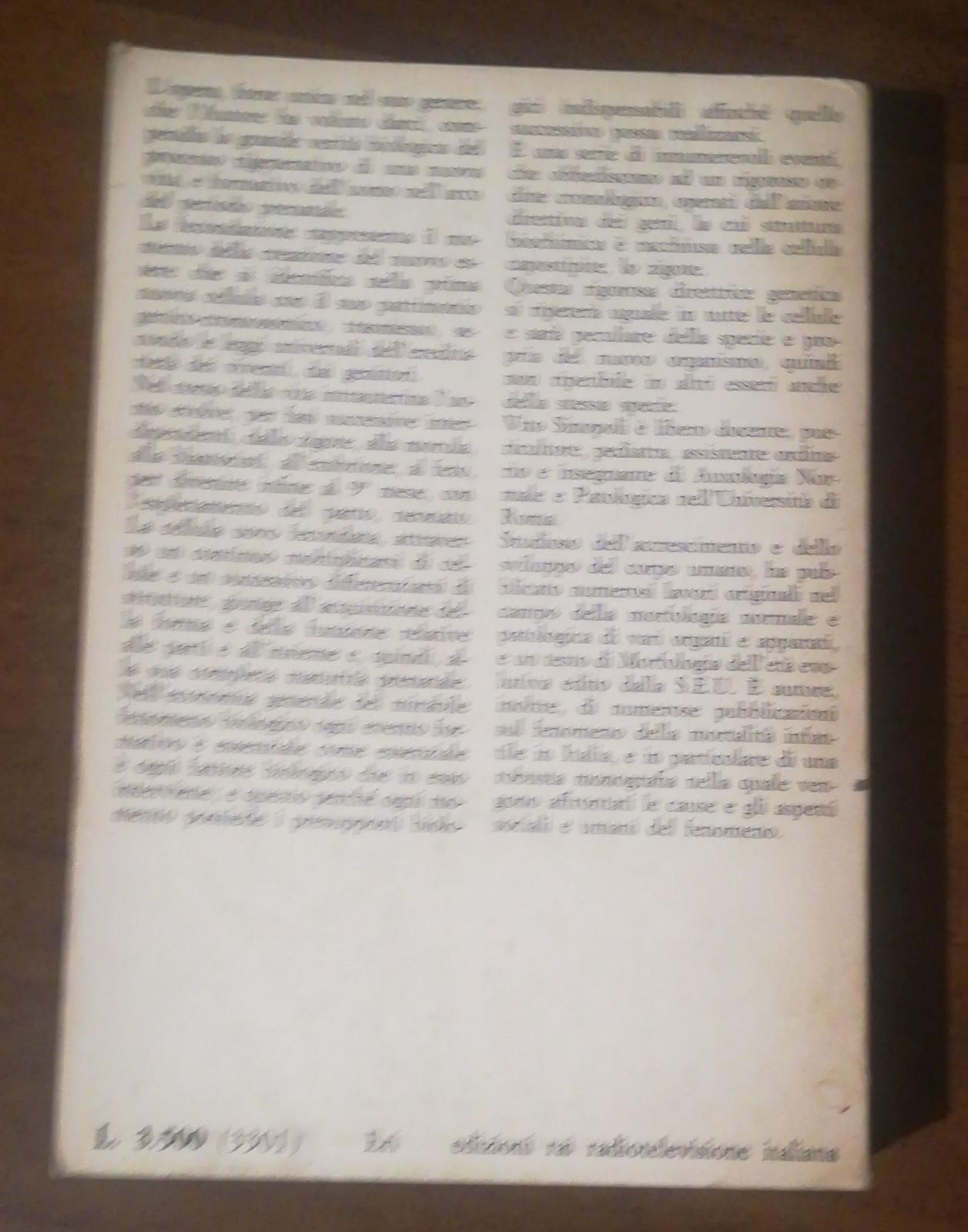 L'UOMO Prima Di Nascere