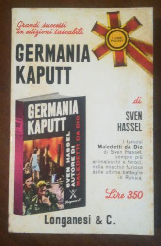 Germania kaputt - Sven Hassel - copertina