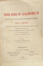 Biblorum Sacrorum juxta vulgatam clementinam, nova editio