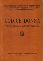 Codice Donna. Norme interne e atti internazionali