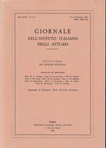 Giornale dell'Istituto Italiano degli Attuari. Anno XLVI - n. 1-2, 1°e 2° semestre 1983