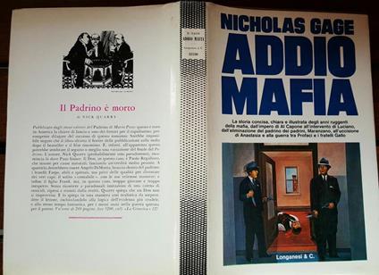 Addio mafia - Nicholas Gage - copertina
