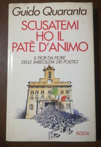 Scusatemi ho il paté d'animo - Guido Quaranta - copertina