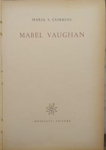 Mabel Vaughan - Maria Cummins - copertina