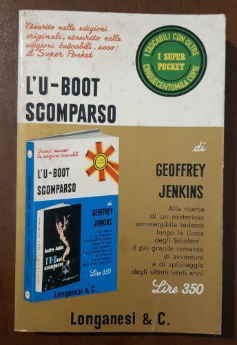 L' U-Boot Scomparso - Geoffrey Jenkins - copertina