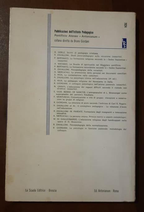 La psicologia in funzione pastorale - Bruno Giordani - 2