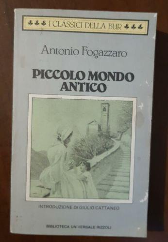 Piccolo mondo antico - Antonio Fogazzaro - copertina