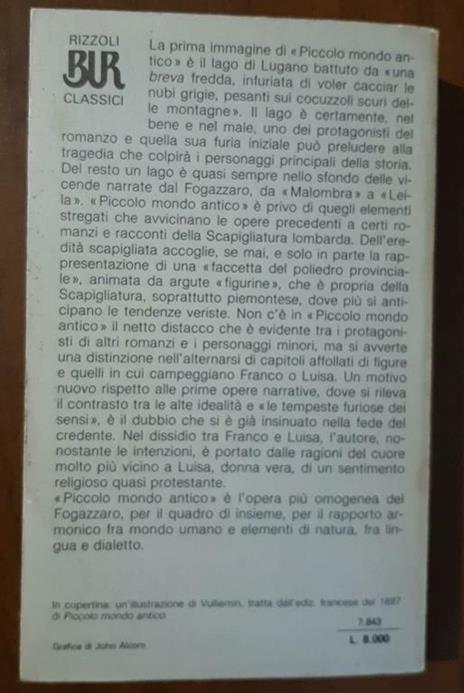 Piccolo mondo antico - Antonio Fogazzaro - 2