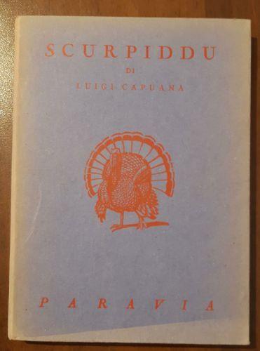 Scurpiddu - Luigi Capuana - copertina