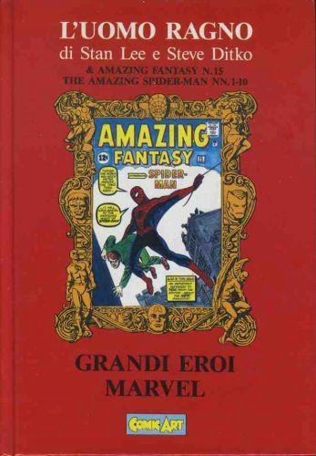 Grandi eroi Marvel. 2. L'uomo ragno - copertina