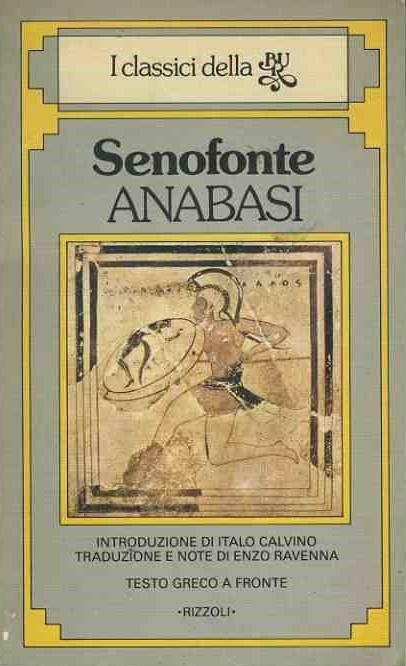 Anabasi - Senofonte - copertina