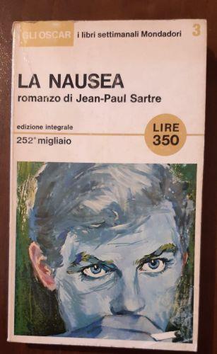 La nausea - Jean-Paul Sartre - copertina