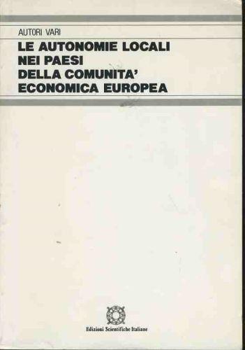 Le autonomie locali nei paesi della comunità economica europea - copertina