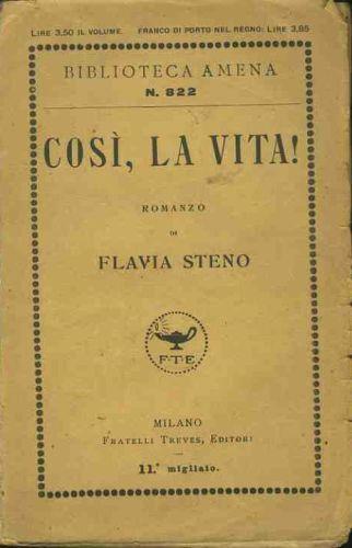 Cosi,la vita! - Flavia Steno - copertina