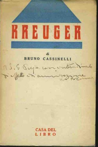 Kreuger - Bruno Cassinelli - copertina