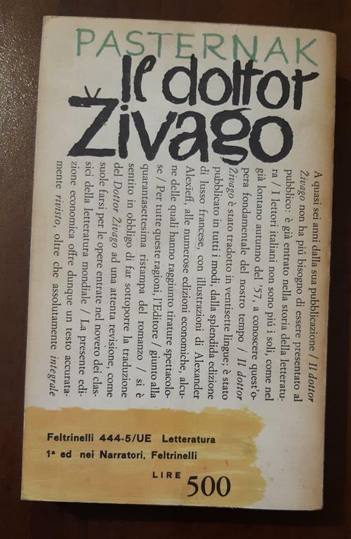 il dottor Zivago1963 - Boris Pasternak - 2