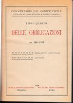 Libro quarto - Deele obbligazioni. Art. 1861-1932