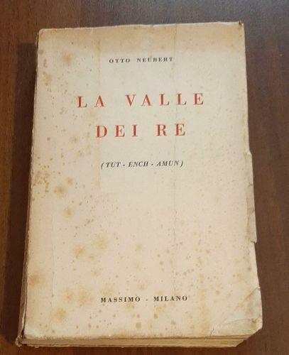 La valle dei re - Otto Neubert - copertina
