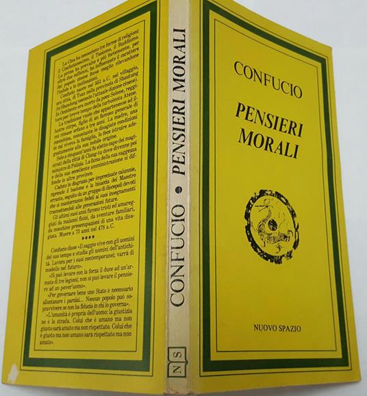Pensieri morali - Confucio - copertina