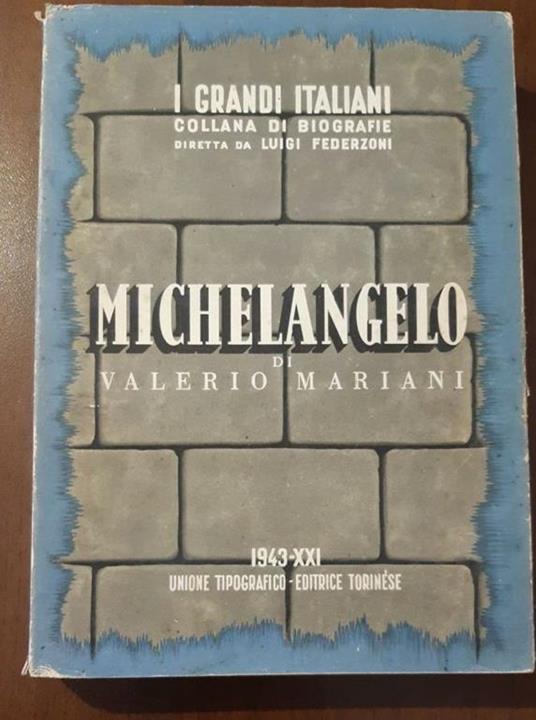 Michelangelo - Valerio Mariani - copertina