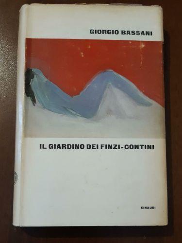 Il giardino dei Finzi-Contini 1962 - Giorgio Bassani - copertina