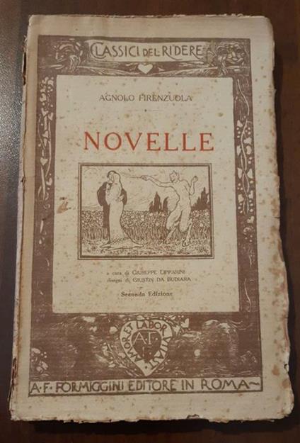 Classici del ridere Novelle - Agnolo Firenzuola - copertina