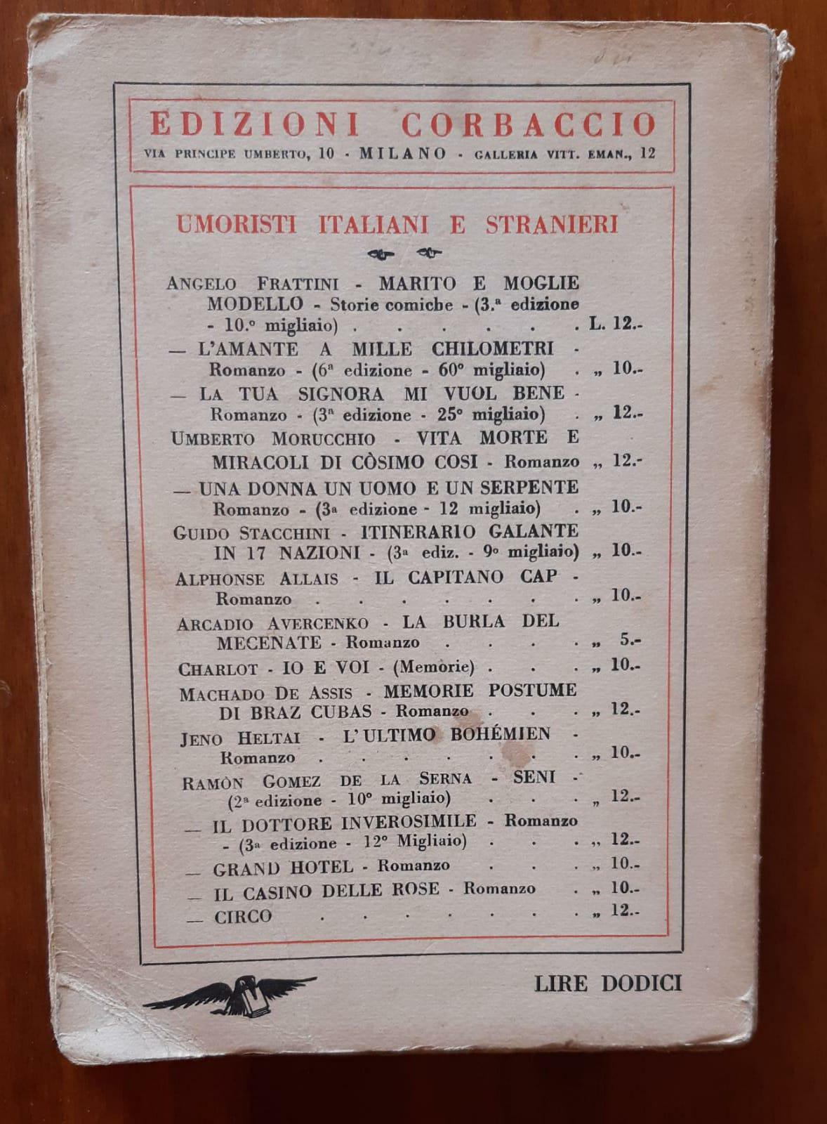 La tua Signora mi vuole bene