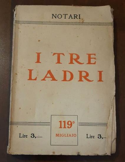 I tre ladri. (Mio zio milardario) - copertina