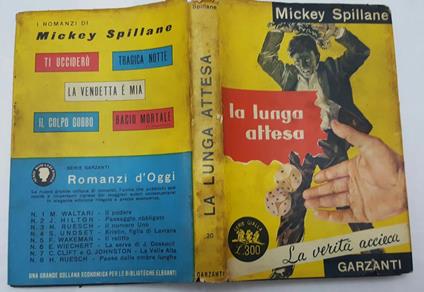 La lunga attesa - Mickey Spillane - copertina