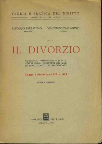 Il divorzio - Alfonso Palladino - copertina