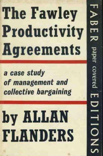 The fawley productivity agreements - copertina