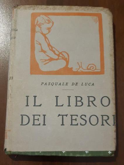 Il libro dei tesori - Pasquale De Luca - copertina