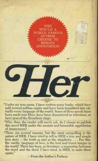 Her. A novel of an encounter betwenn a man and a woman - Anonymous - 2